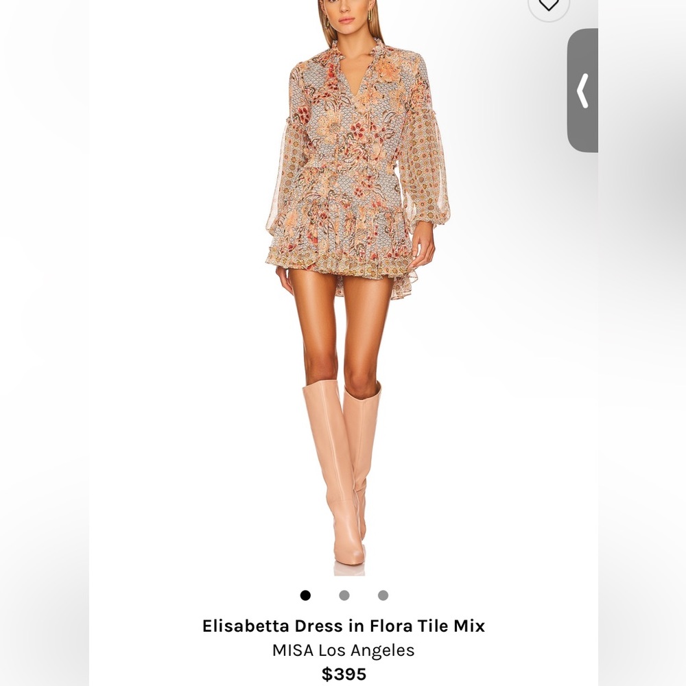 Beautiful flowy misa dress good for so many different occasions!
